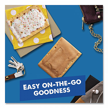 Pop Tarts, Brown Sugar Cinnamon/Strawberry, 2 Tarts/Pouch, 12 Pouches/Pack, 2 Packs/Carton (22000456)