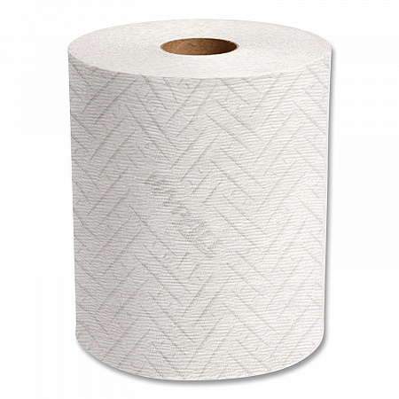 Reach System Roll Towel, 1-Ply, 11 x 7, White, 340/Roll, 6 Rolls/Carton (53734)