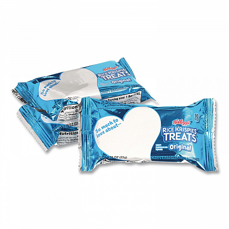 Rice Krispies Treats, Original Marshmallow, 0.78 oz Pack, 60/Carton (17120)