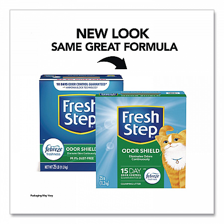 Odor Shield Clumping Litter with Febreze Freshness, 25 lbs (30466)
