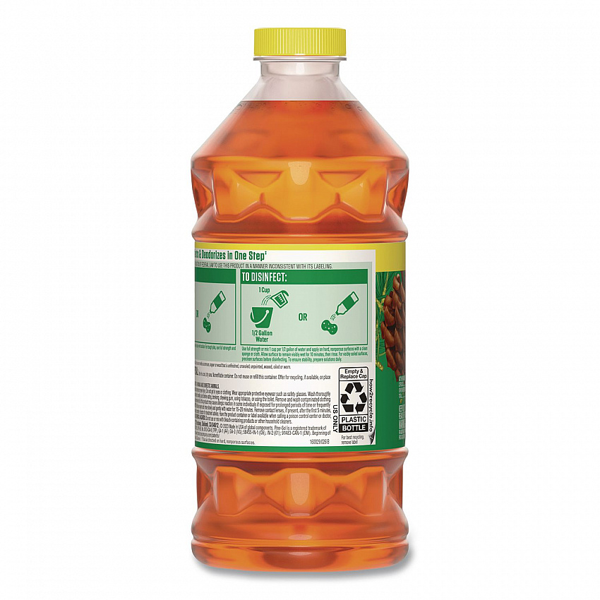 Multi-Surface Cleaner Disinfectant Concentrated, Original Pine Scent, 40 oz Bottle (60164EA)