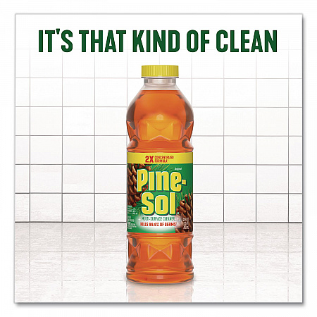 Multi-Surface Cleaner Disinfectant Concentrated, Original Pine Scent, 40 oz Bottle (60164EA)