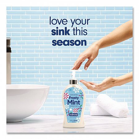 Limited Edition Frosty Mint Liquid Hand Soap, Peppermint Scent, 11 oz Pump Bottle (61023761)