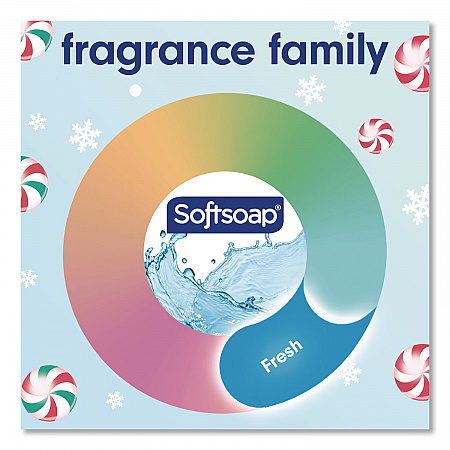 Limited Edition Frosty Mint Liquid Hand Soap, Peppermint Scent, 11 oz Pump Bottle (61023761)