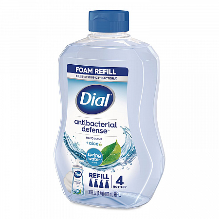 Antibacterial Defense Foaming Hand Soap, Spring Water Scent, 30 oz Refill Bottle (35087EA)