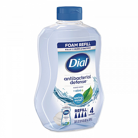 Antibacterial Defense Foaming Hand Soap, Spring Water Scent, 30 oz Refill Bottle (35087EA)