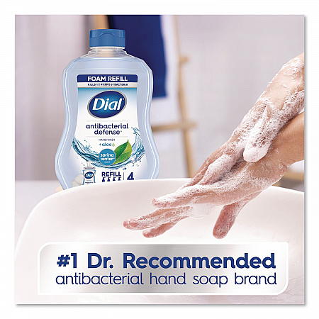 Antibacterial Defense Foaming Hand Soap, Spring Water Scent, 30 oz Refill Bottle (35087EA)