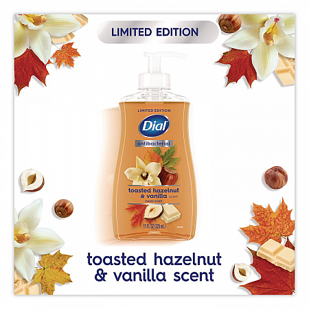 Antibacterial Liquid Hand Soap, Limited Edition, Toasted Hazelnut and Vanilla Scent, 11 oz Pump Bottle (1700035945)
