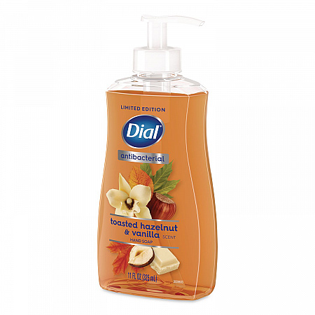 Antibacterial Liquid Hand Soap, Limited Edition, Toasted Hazelnut and Vanilla Scent, 11 oz Pump Bottle (1700035945)