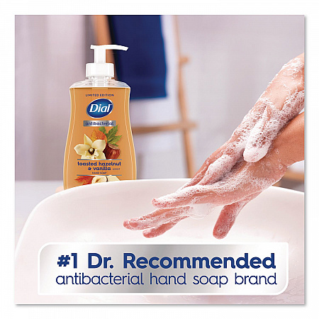 Antibacterial Liquid Hand Soap, Limited Edition, Toasted Hazelnut and Vanilla Scent, 11 oz Pump Bottle (1700035945)