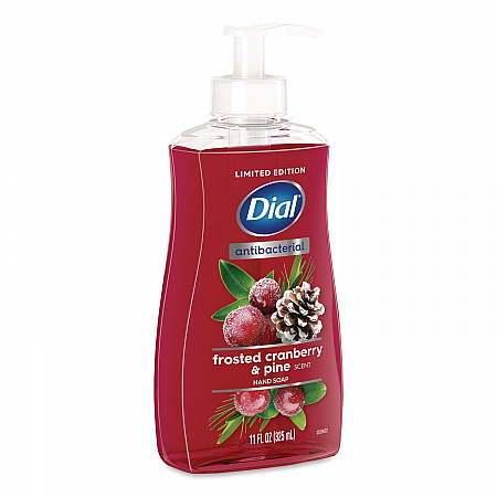 Antibacterial Liquid Hand Soap, Limited Edition, Frosted Cranberry and Pine Scent, 11 oz Pump Bottle (1700035953)