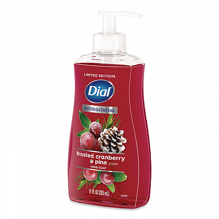 Antibacterial Liquid Hand Soap, Limited Edition, Frosted Cranberry and Pine Scent, 11 oz Pump Bottle (1700035953)