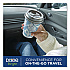 To Go Paper Cups and Lids Combo, 12 oz, Blue/White, 66/Pack (15030)