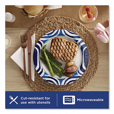 Paper Plate with Flex-Proof Technology, 10