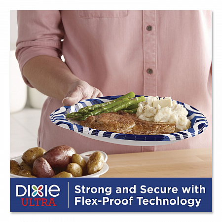 Paper Plate with Flex-Proof Technology, 10