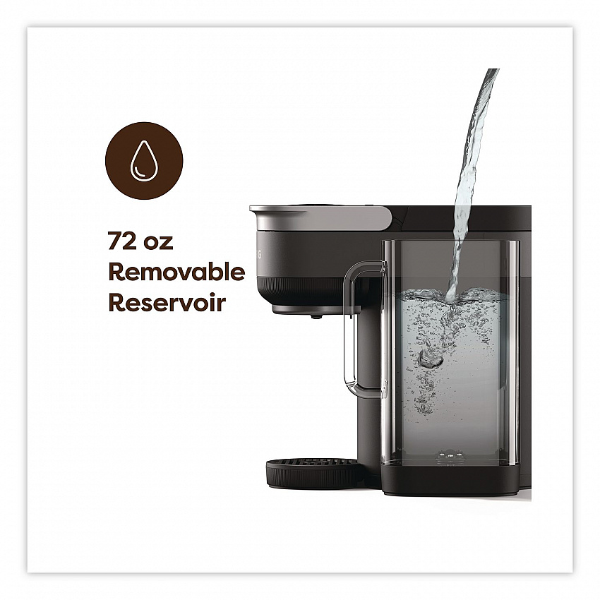 K-Crema 9-Cup Single Serve Coffee Maker, Black (5000380920)