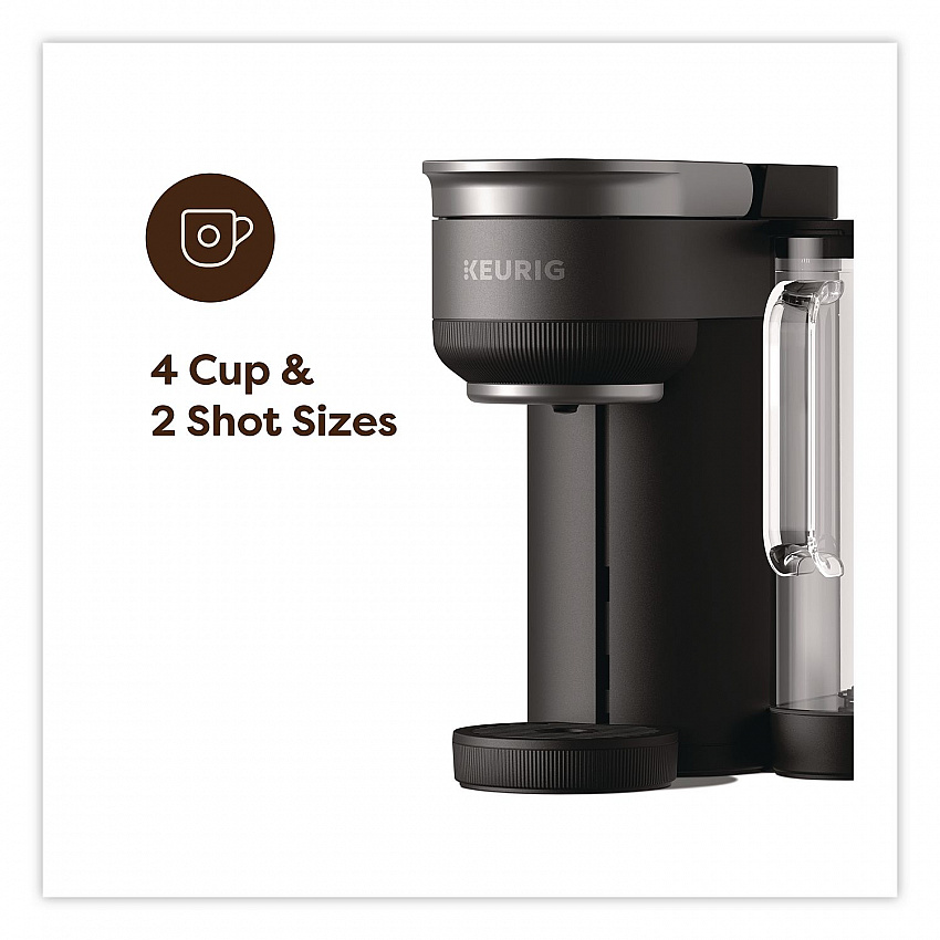 K-Crema 9-Cup Single Serve Coffee Maker, Black (5000380920)