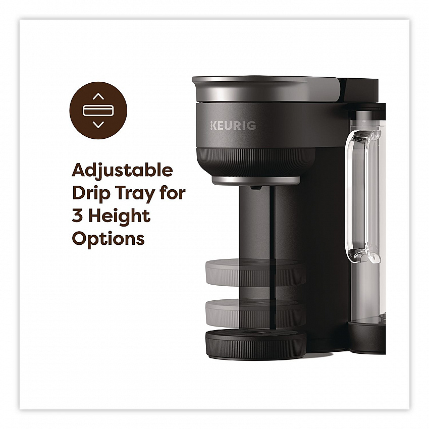 K-Crema 9-Cup Single Serve Coffee Maker, Black (5000380920)