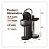 K-Crema 9-Cup Single Serve Coffee Maker, Black (5000380920)