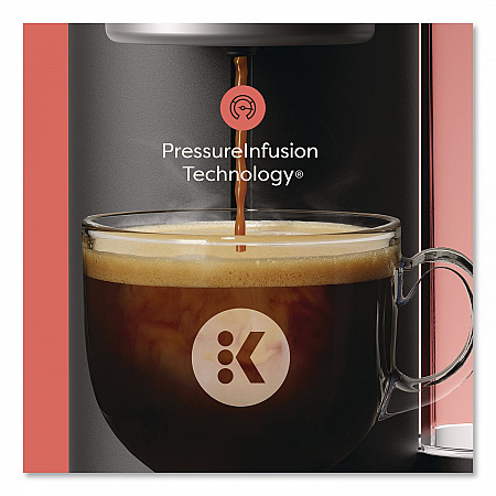 K-Crema 9-Cup Single Serve Coffee Maker, Black (5000380920)