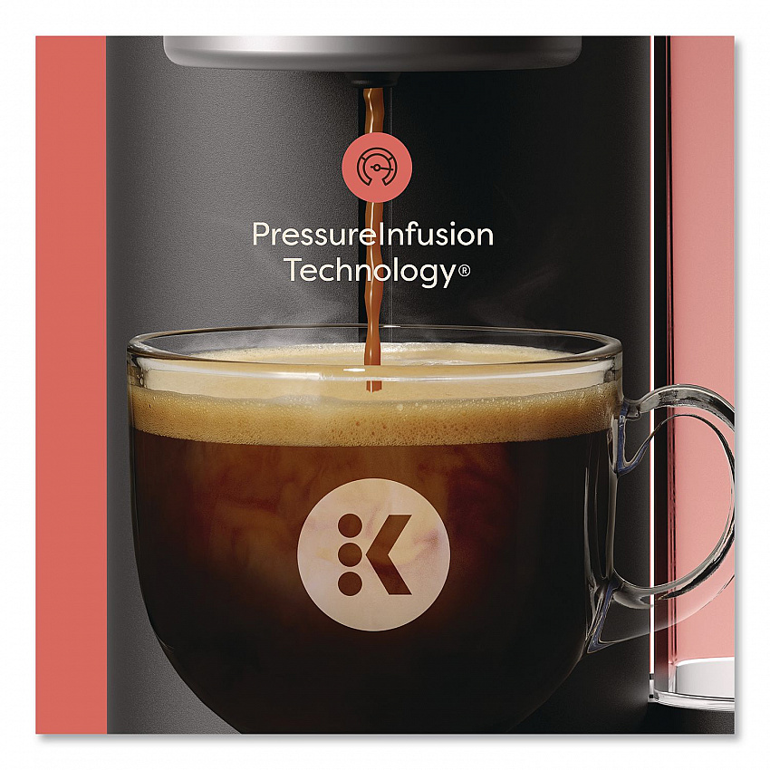 K-Crema 9-Cup Single Serve Coffee Maker, Black (5000380920)