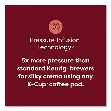 K-Crema 9-Cup Single Serve Coffee Maker, Black (5000380920)