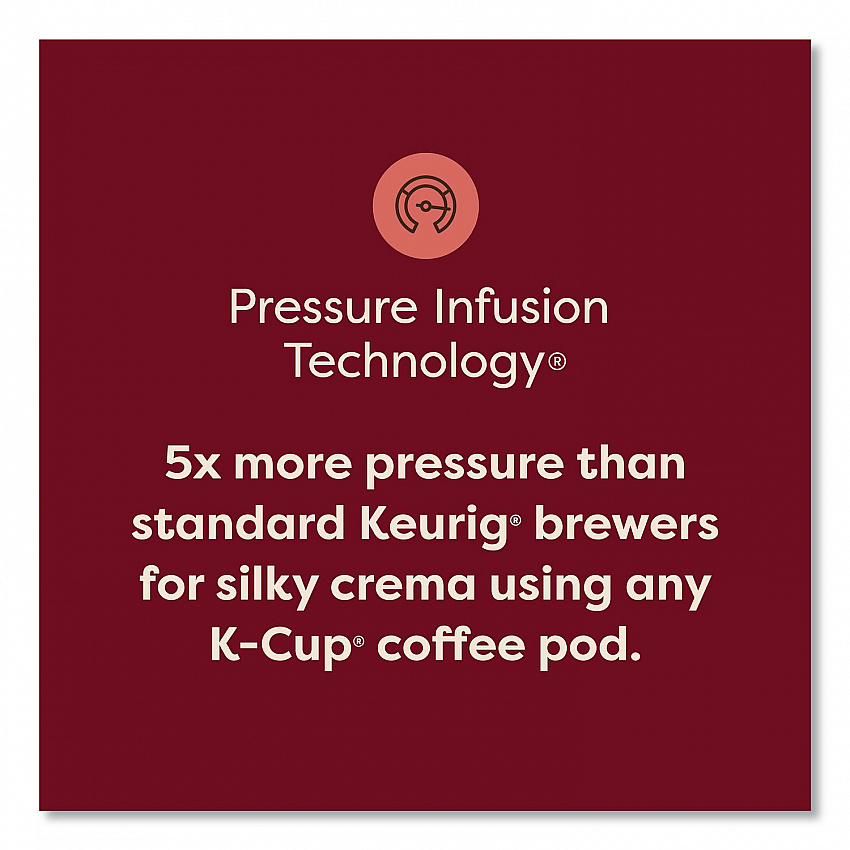 K-Crema 9-Cup Single Serve Coffee Maker, Black (5000380920)