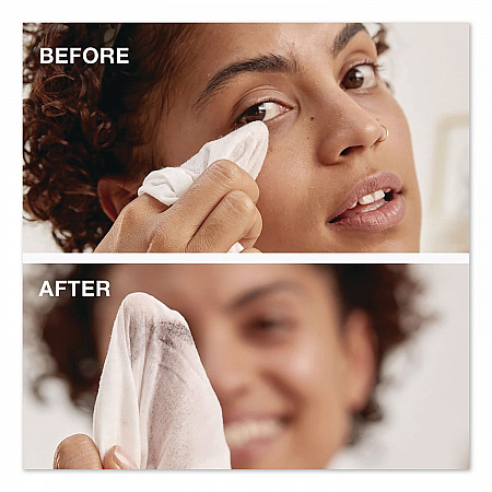Makeup Remover Ultra-Soft Cleansing Towelettes, 7.2 x 6.4, Unscented, White, 20/Pack (10253)