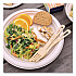 Bamboo Cutlery, Fork/Knife/Spoon, Paper, Natural, 24/Pack (ASBBR)