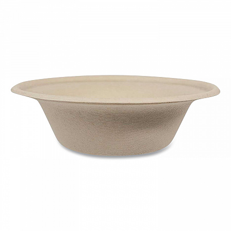 Fiber Bowls, 20 oz, 6 x 6 x 1.7, Natural, 20/Pack (BORTSCU11)
