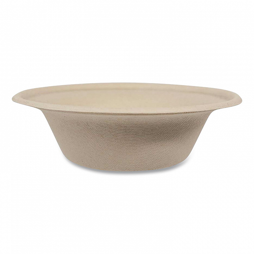 Fiber Bowls, 20 oz, 6 x 6 x 1.7, Natural, 20/Pack (BORTSCU11)
