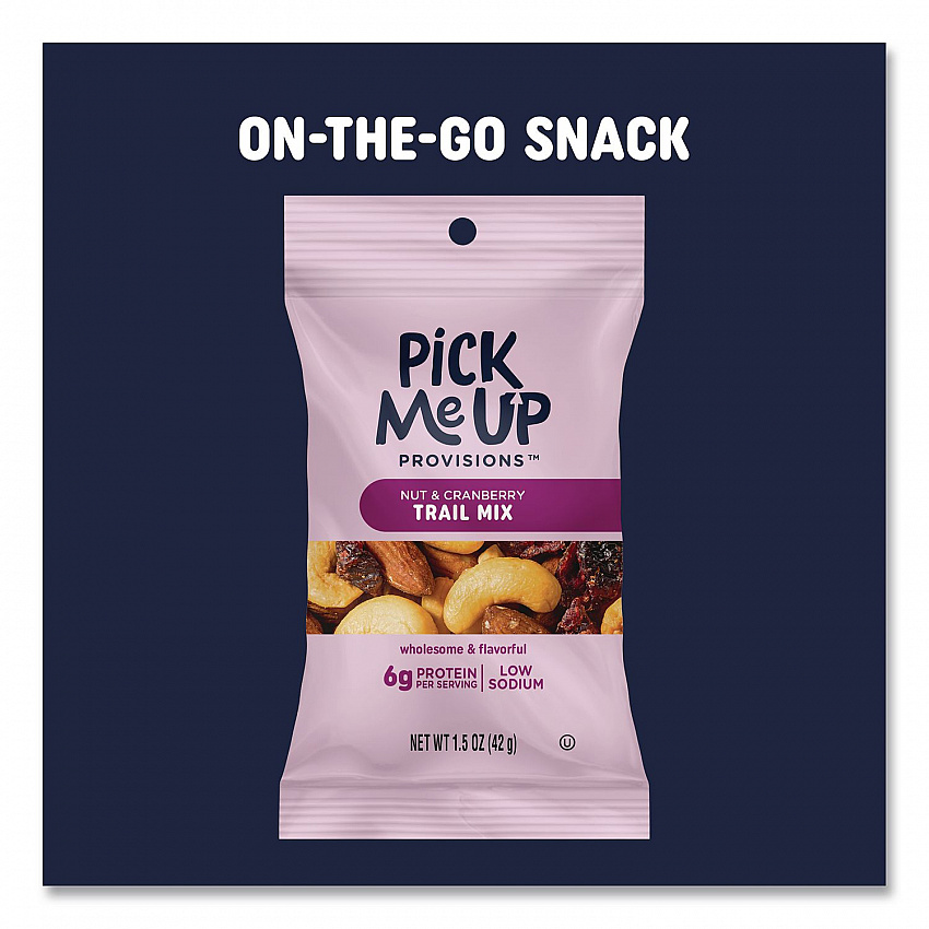 Nut and Cranberry Trail Mix, 1.5 oz Packet, 48/Box (PM62798)