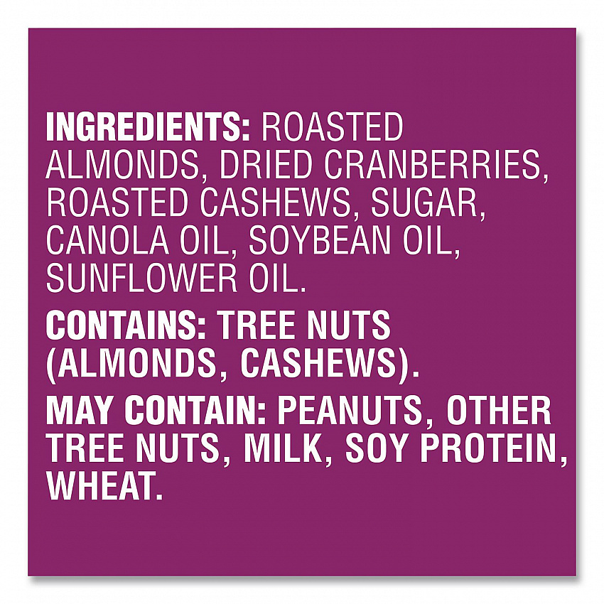 Nut and Cranberry Trail Mix, 1.5 oz Packet, 48/Box (PM62798)
