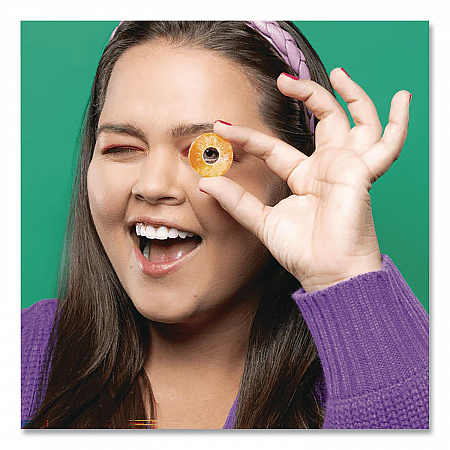 Peach Rings Candy, 1.8 oz Packet, 12/Box (SMW20055)