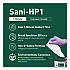 Sani-HP1 Germicidal Wipes, 5 x 6, Unscented, White, 275 Wipes/Canister (P62572)