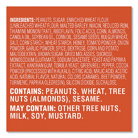 Cajun Trail Mix, 1.5 oz Packet, 48/Box (PM63389)