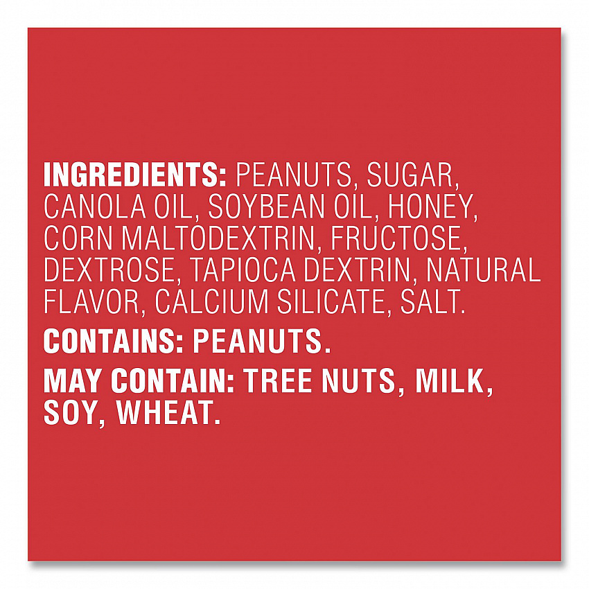 Honey Roasted Peanuts, 2 oz Packet, 36/Box (PM63391)