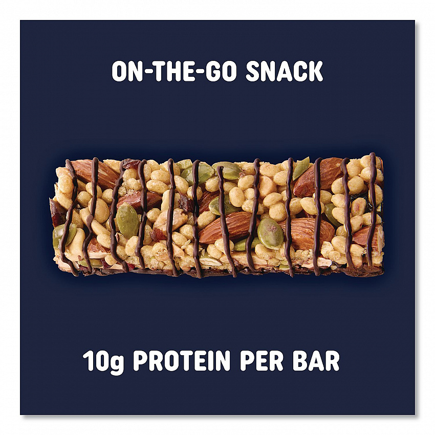 Gluten-Free Cranberry Almond Dark Chocolate Protein Bar Protein Bars, 1.4 oz Bar, 16/Box (PM63401)