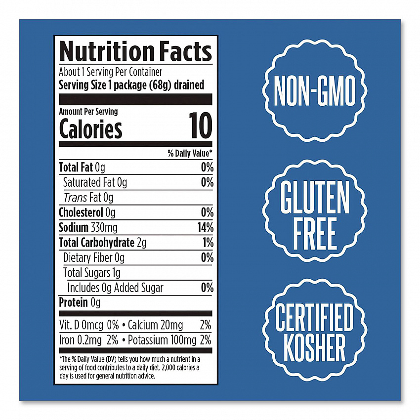 Classic Kosher Dill Pickle Packs, 3.4 oz Bag, 12/Carton (LNH00671)