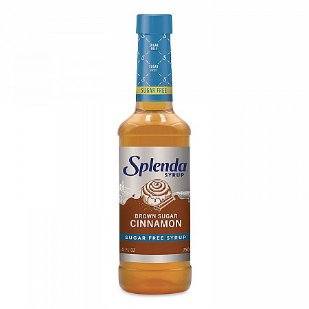 Sugar-Free Coffee Syrup, Brown Sugar Cinnamon, 25.4 oz Bottle, 6/Carton (HFP00696)