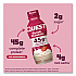 Protein Milkshakes, Strawberry, 14 oz Bottle, 12/Carton (QUN01606)