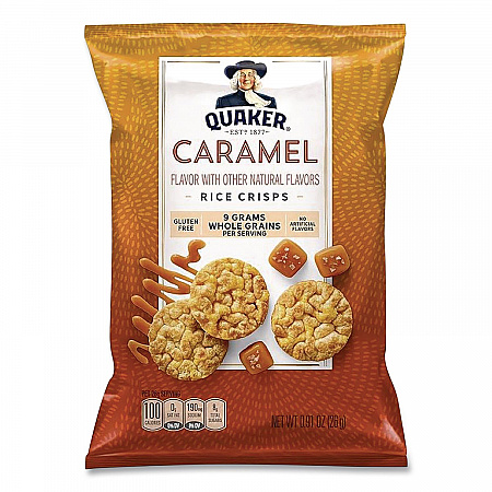 Rice Crisps, Sweet and Savory Mix, Assorted Flavors, (7) 0.67 oz Bags, (8) 0.91 oz Bags (QUA57840)