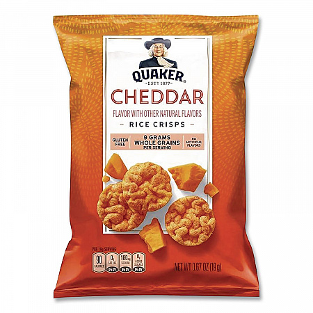 Rice Crisps, Sweet and Savory Mix, Assorted Flavors, (7) 0.67 oz Bags, (8) 0.91 oz Bags (QUA57840)