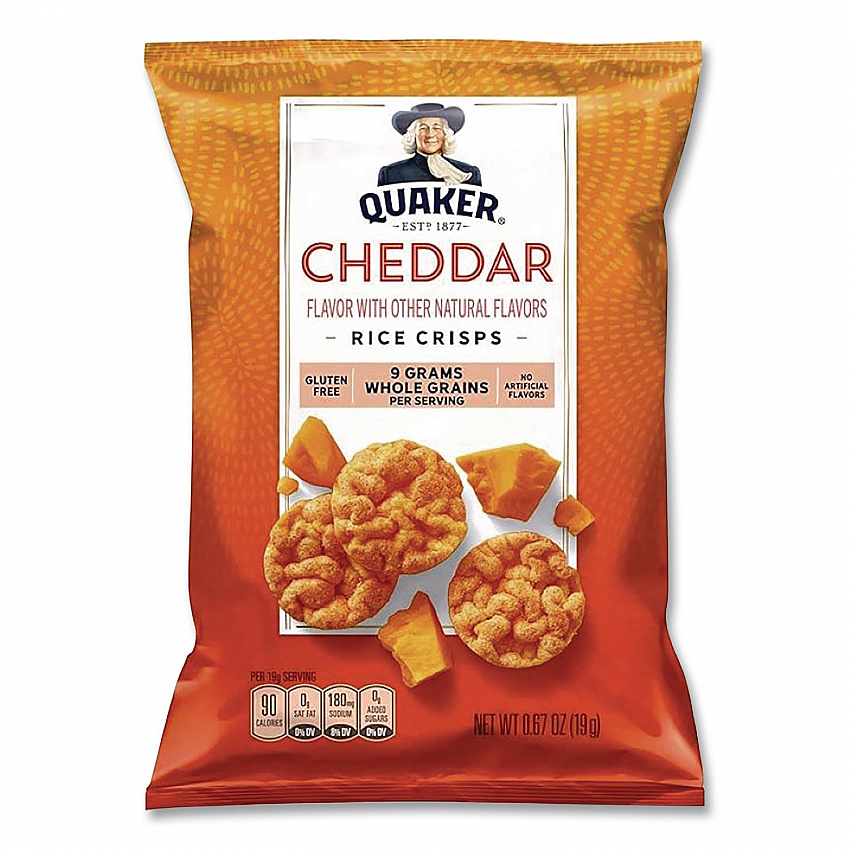 Rice Crisps, Sweet and Savory Mix, Assorted Flavors, (7) 0.67 oz Bags, (8) 0.91 oz Bags (QUA57840)
