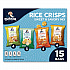 Rice Crisps, Sweet and Savory Mix, Assorted Flavors, (7) 0.67 oz Bags, (8) 0.91 oz Bags (QUA57840)