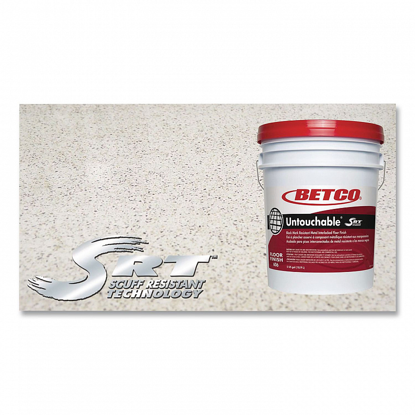 Untouchable Floor Finish with SRT, 5 gal Pail (6060500)