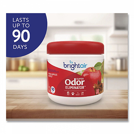 Super Odor Eliminator, Fresh Apples and Spice, 14 oz Jar (900194)