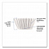 Coffee Filters, 12 Cup Size, Flat Bottom, 500/Bag, 2 Bags/Carton (BUN05313)