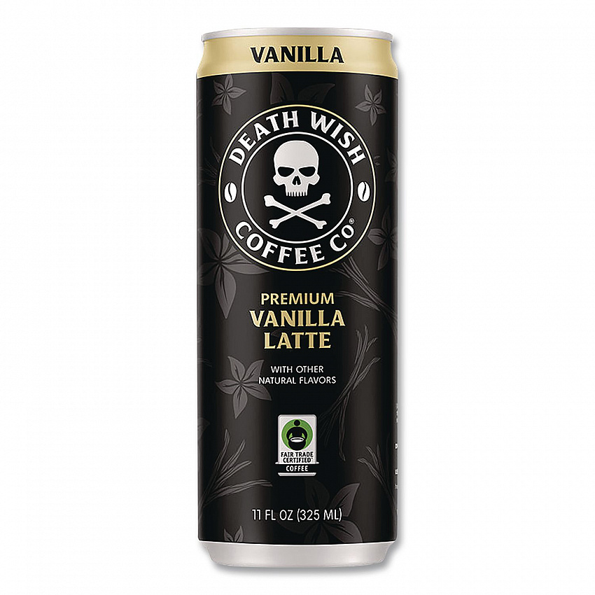 Vanilla Latte Cold Brew Coffee, 11 oz Can, 12/Carton (EWC34373)