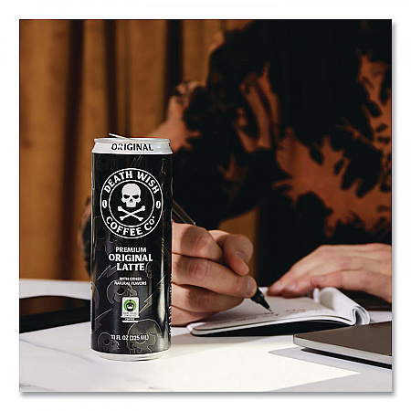 Original Latte Cold Brew Coffee, 11 oz Can, 12/Carton (EWC34446)